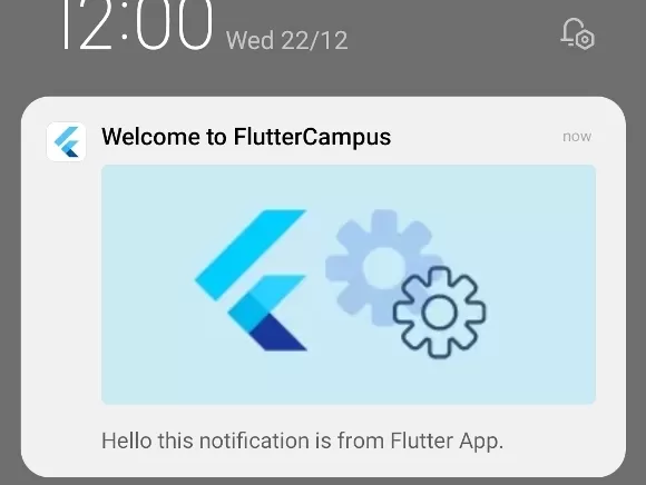 How To Push Local Notification With Firebase In Flutter