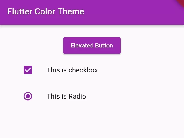 How to Change Default Theme Color in Flutter